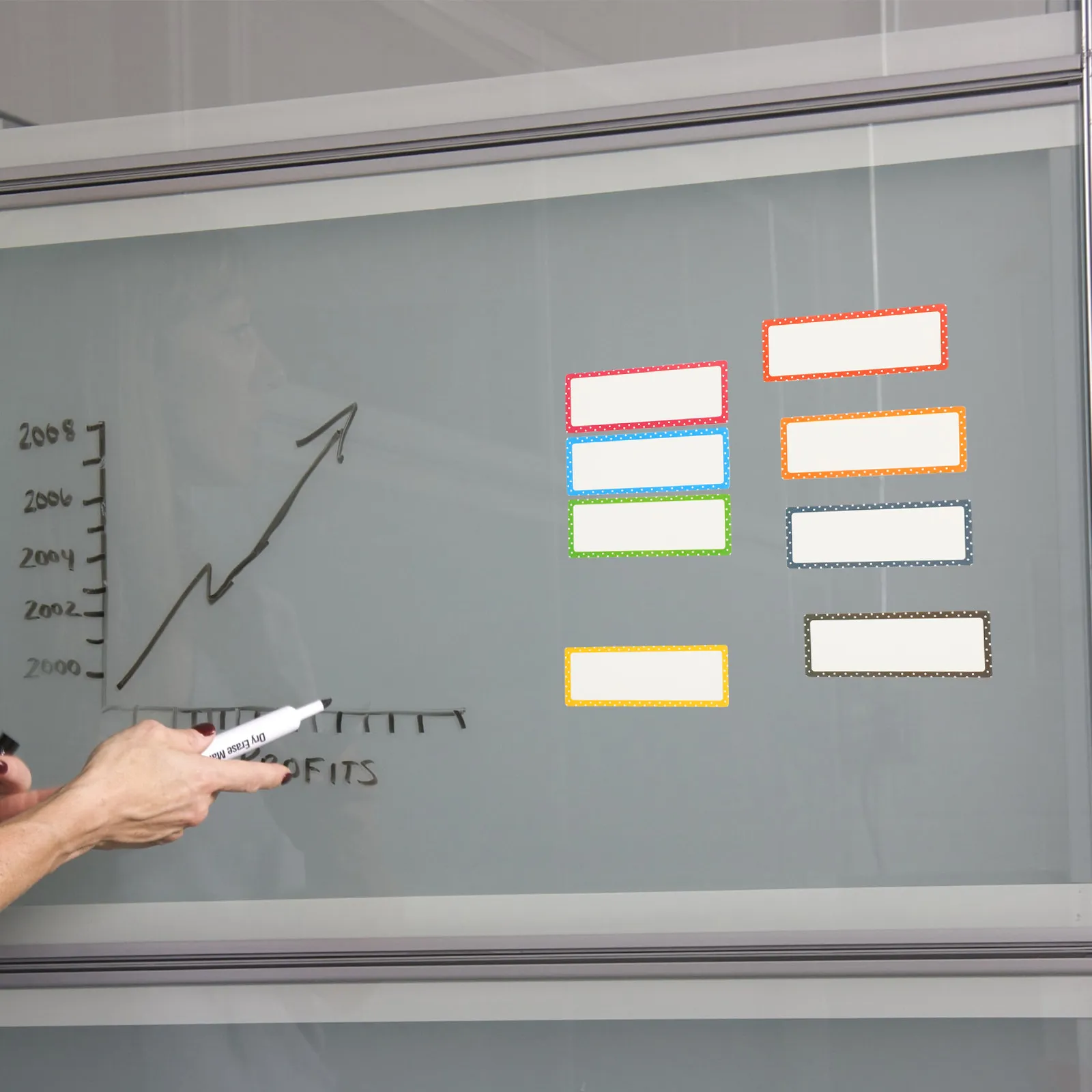 16 Sheets Magnetic Name Tags Writable Dry Erase Labels for Office Home Whiteboard Multi-Function Note Refrigerator Stickers
16 Sheets Magnetic Name Tags Writable Dry Erase Labels for Office Home Whiteboard Multi-Function Note Refrigerator Stickers