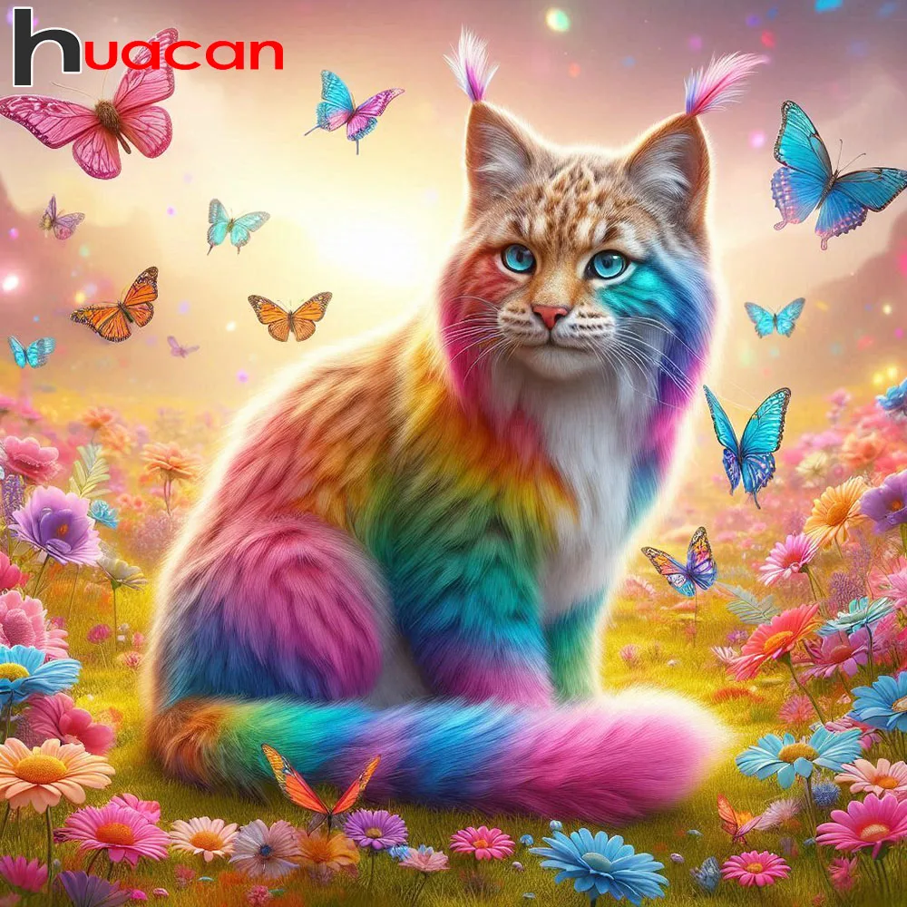 Huacan Diamond Painting Cat Butterfly Diamond Mosaic Animal Flower New Collection 2025 Handmade Gift
Huacan Diamond Painting Cat Butterfly Diamond Mosaic Animal Flower New Collection 2025 Handmade Gift
