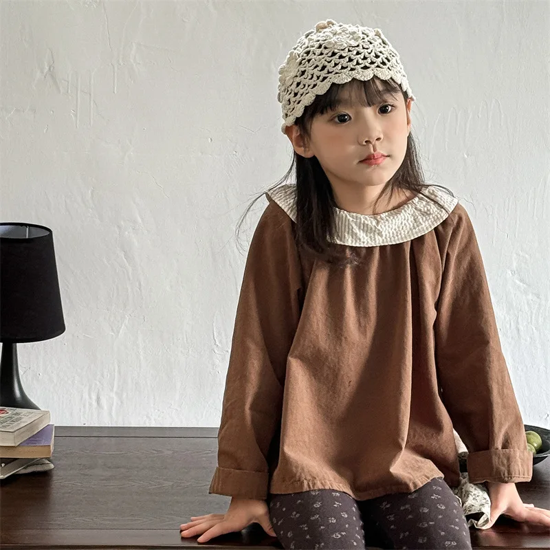 Женская блузка 2026 года, весенняя новинка, корейский стиль, с кружевным воротником, повседневная, модная, элегантная, универсальная, мягкая и удобная
Женская блузка 2026 года, весенняя новинка, корейский стиль, с кружевным воротником, повседневная, модная, элегантная, универсальная, мягкая и удобная