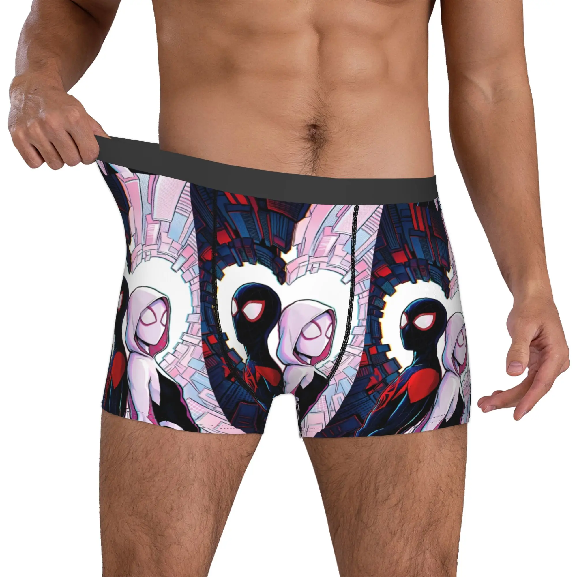 Customized Cool G-Gwen Stacy S-Spiderman Boxers Shorts Panties Men's Underpants Stretch Briefs Underwear
Customized Cool G-Gwen Stacy S-Spiderman Boxers Shorts Panties Men's Underpants Stretch Briefs Underwear