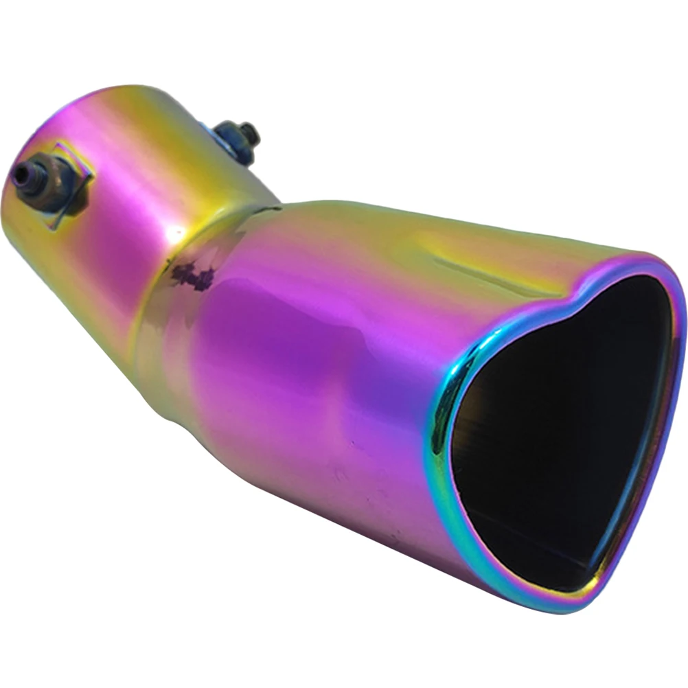 Heart Shaped Tip Stainless Steel Car Tail Pipe Decorative Muffler 25 Trailer Door Bumper Inlet Truck Accessories Exhaust
Heart Shaped Tip Stainless Steel Car Tail Pipe Decorative Muffler 25 Trailer Door Bumper Inlet Truck Accessories Exhaust
