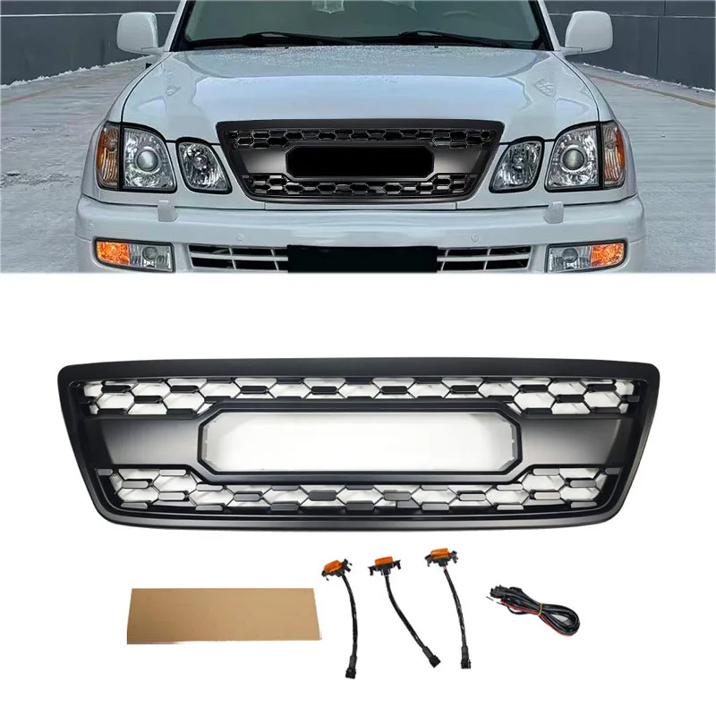 Racing Grills For 2003-2007 Lexus Lx470 Lx570 Modified Trd Style Front Grille Abs Material Replacement And Installation
Racing Grills For 2003-2007 Lexus Lx470 Lx570 Modified Trd Style Front Grille Abs Material Replacement And Installation