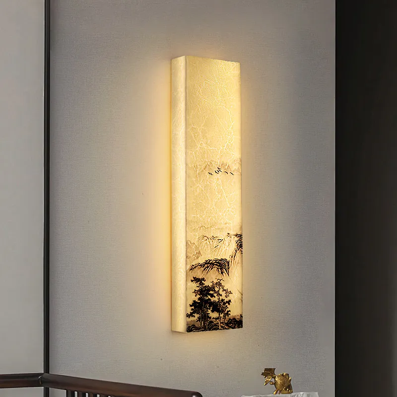 Wall lamp living room bedroom background wall creative art retro wall lamp long Chinese style
Wall lamp living room bedroom background wall creative art retro wall lamp long Chinese style