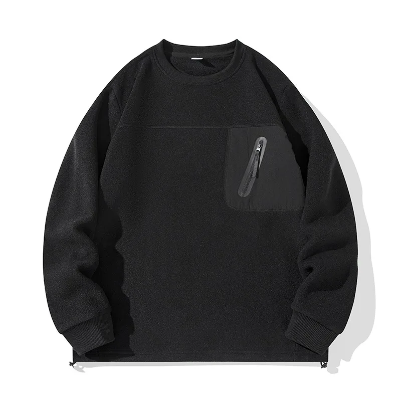 Autumn and Winter Warm Base Solid Color Long-sleeved Men's Round Neck Pullover Stand Collar Long-sleeved T-shirt
Autumn and Winter Warm Base Solid Color Long-sleeved Men's Round Neck Pullover Stand Collar Long-sleeved T-shirt