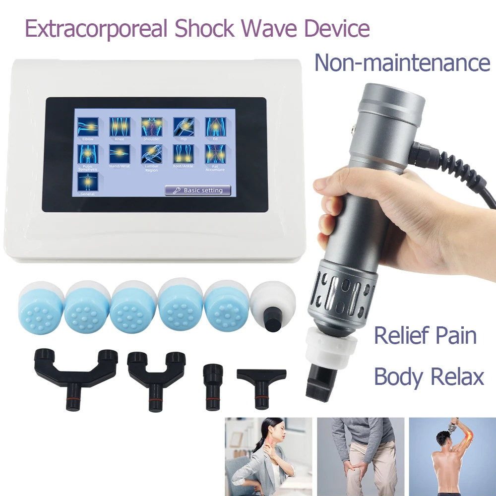 250MJ Shockwave Therapy Machine For ED Treatment Waist Pain Relief Shock Wave Chiropractic Gun 2 in 1 Relaxation Massager
250MJ Shockwave Therapy Machine For ED Treatment Waist Pain Relief Shock Wave Chiropractic Gun 2 in 1 Relaxation Massager