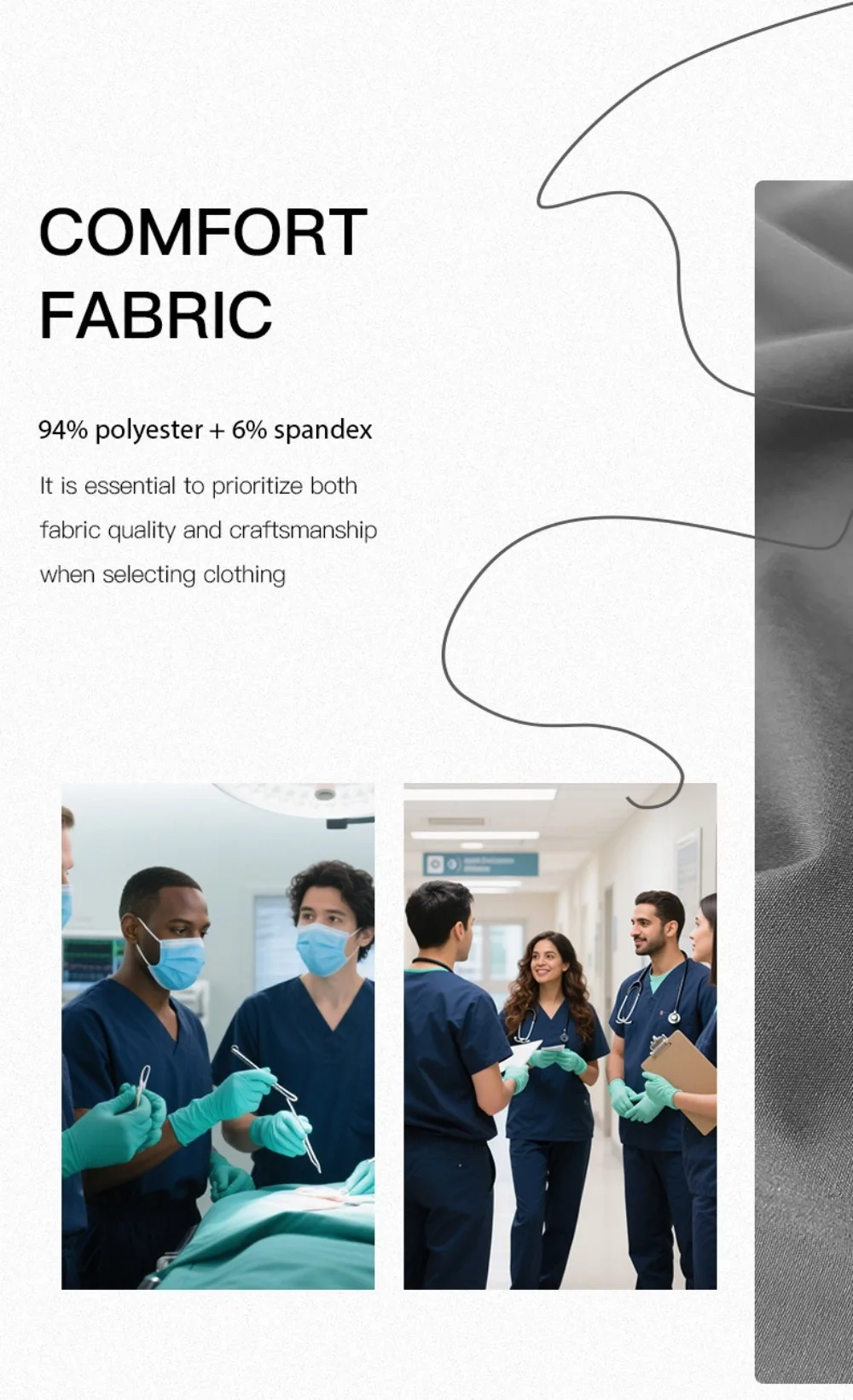 Nursing Scrubs Set Anti-Wrinkle Medical Surgical Gown Wholesale Hospital Scrub Top Doctor Nurse Special Scrub Uniform Men Women
Nursing Scrubs Set Anti-Wrinkle Medical Surgical Gown Wholesale Hospital Scrub Top Doctor Nurse Special Scrub Uniform Men Women