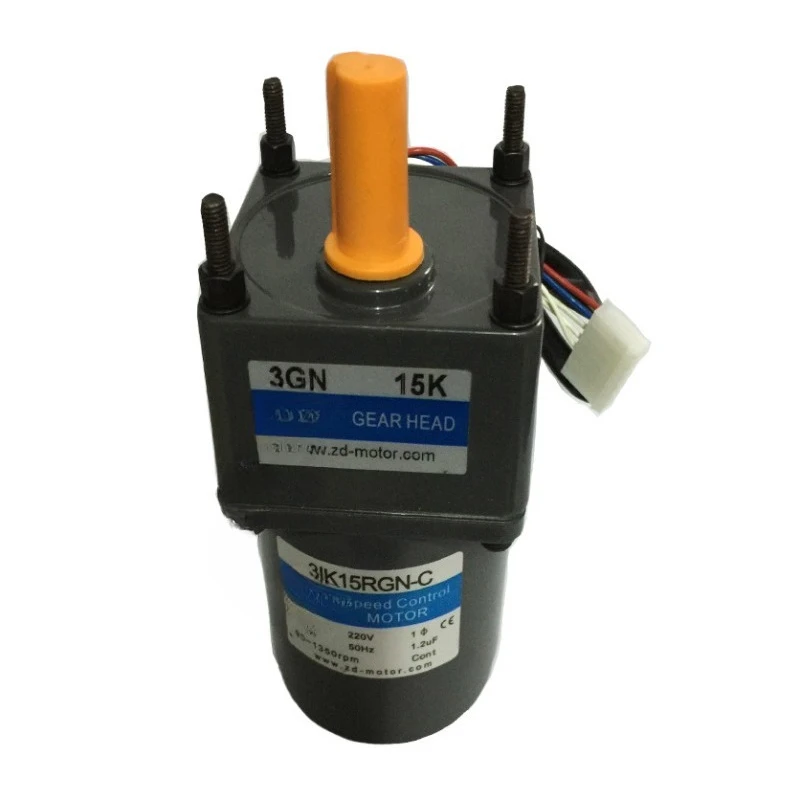 Gear reducer 15W motor miniature 3IK15RGN-C/3GN12.5K speed regulating motor
Gear reducer 15W motor miniature 3IK15RGN-C/3GN12.5K speed regulating motor