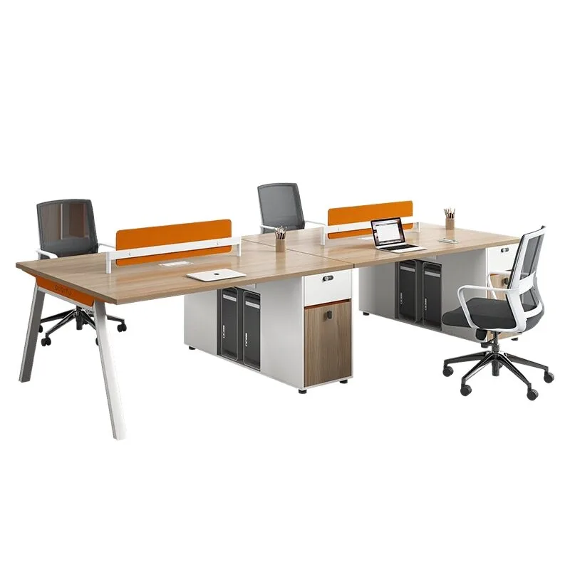 LMM double four-person station staff table six-person screen office booth
LMM double four-person station staff table six-person screen office booth