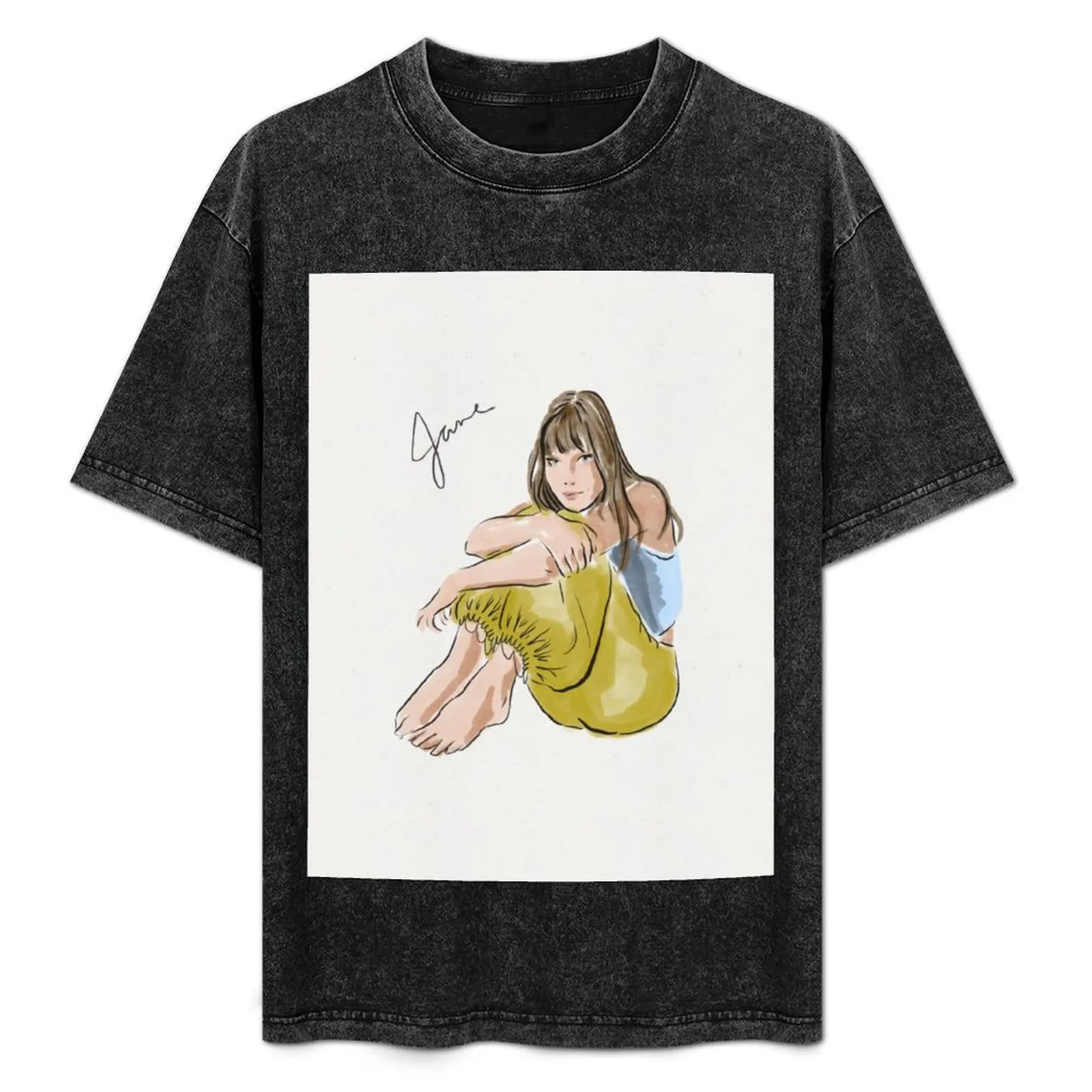Jane Birkin T-Shirt Sweat Absorbing Sports Tee Shirt
Jane Birkin T-Shirt Sweat Absorbing Sports Tee Shirt