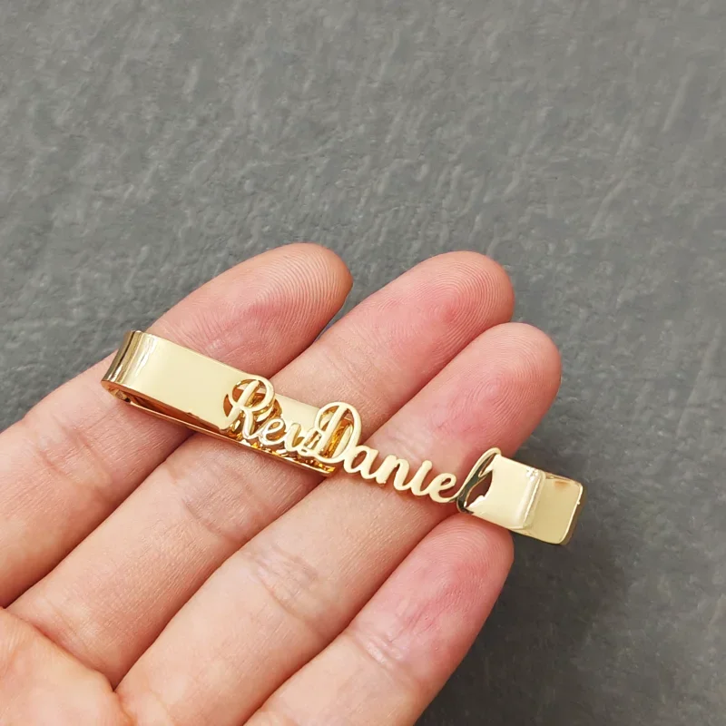 Custom Name Letter Tie Clip DIY Men's Stainless Steel Creative Suit Tie Clip Father's Day Gift Groom Wedding Jewelry
Custom Name Letter Tie Clip DIY Men's Stainless Steel Creative Suit Tie Clip Father's Day Gift Groom Wedding Jewelry