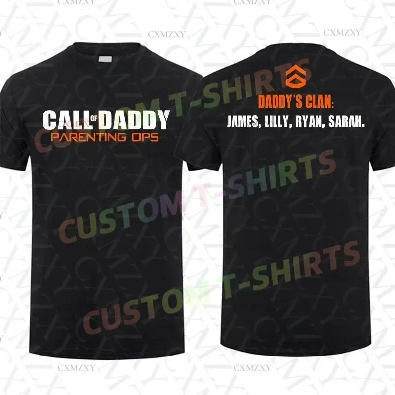2024 Men Call of Daddy T-shirt Personalised Parenting Ops Duty Present Gaming Comic Gift Casual T Shirt Summer 100% Cotton S-3XL
2024 Men Call of Daddy T-shirt Personalised Parenting Ops Duty Present Gaming Comic Gift Casual T Shirt Summer 100% Cotton S-3XL