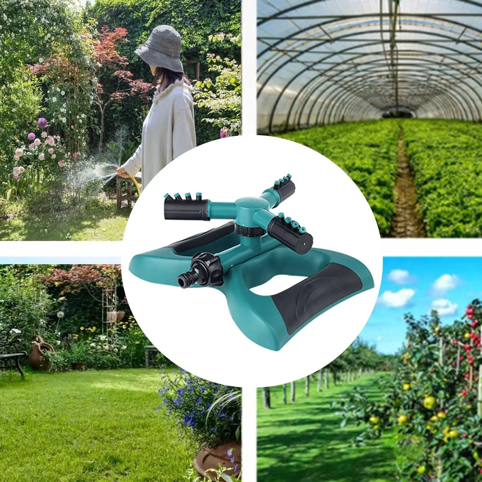 Дровочный спринклер премиум-класса, 360-градусный бытовой автоматический вращающийся садовый спринклер для орошения сада и газона, открытый двор
Дровочный спринклер премиум-класса, 360-градусный бытовой автоматический вращающийся садовый спринклер для орошения сада и газона, открытый двор