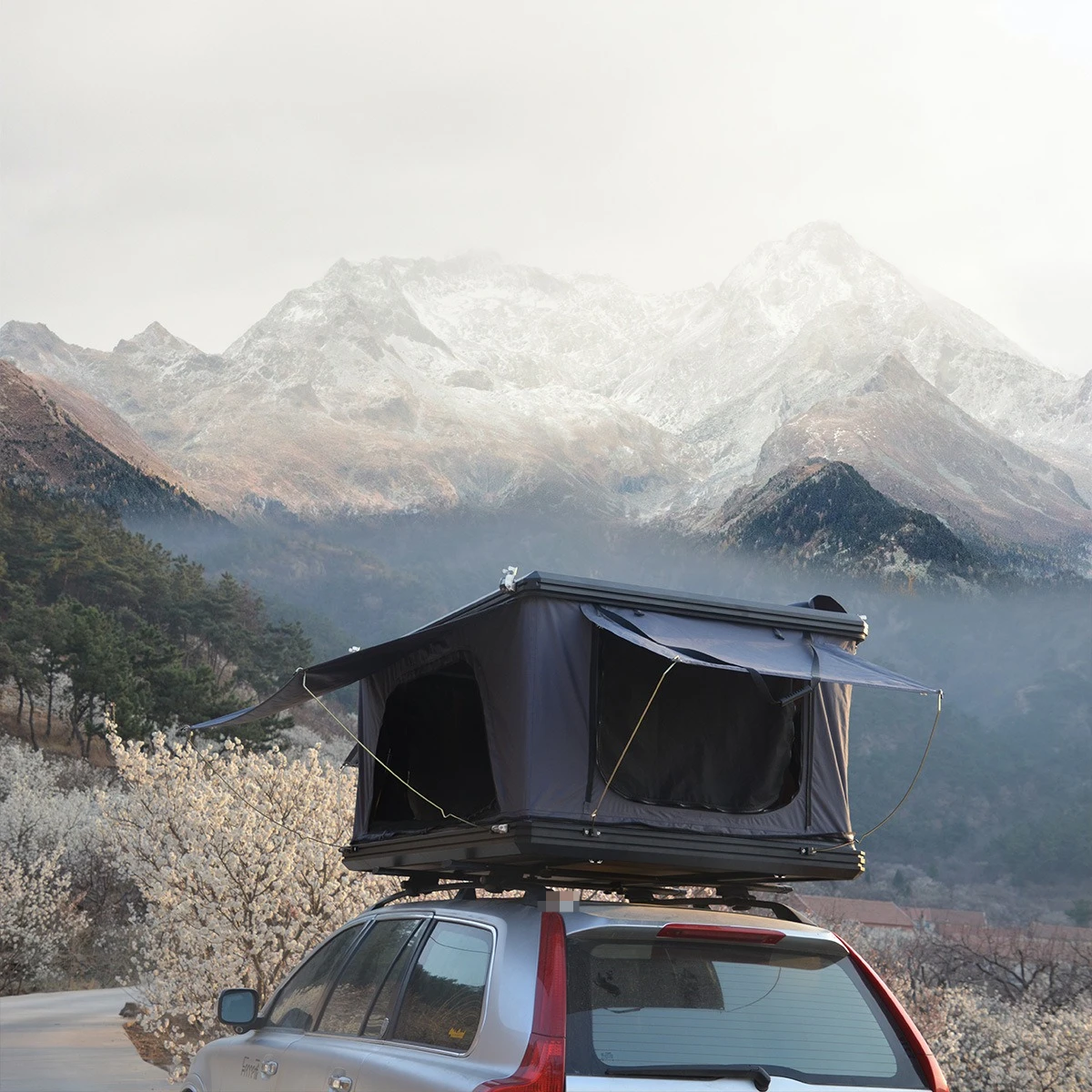 Легкая палатка-тент на крышу автомобиля из алюминиевого сплава для кемпинга, крепление на квадроцикл/внедорожник
Легкая палатка-тент на крышу автомобиля из алюминиевого сплава для кемпинга, крепление на квадроцикл/внедорожник