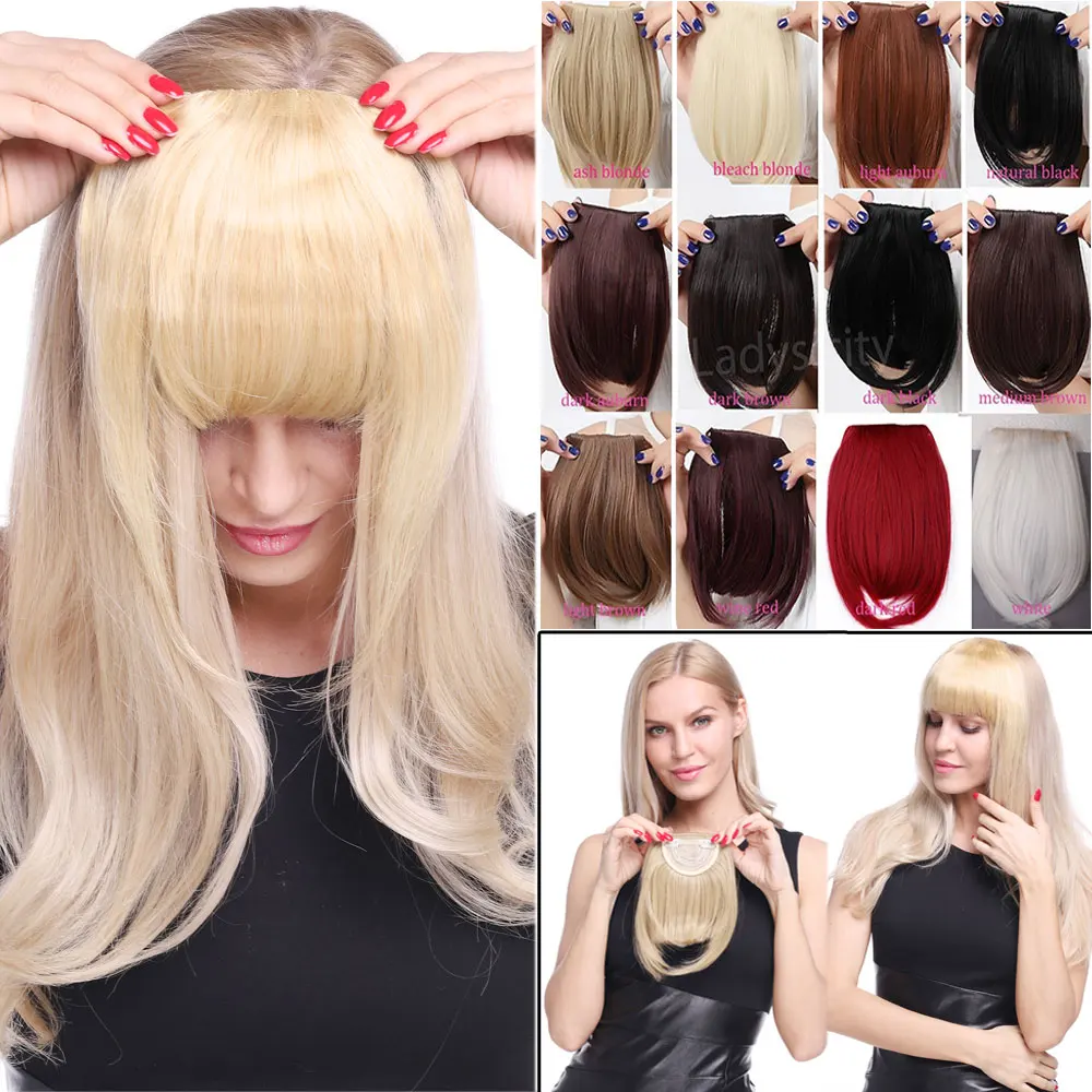 Snoilite Synthetic Straight Bangs Hair Extensions Real Natural Hair Bangs For Women 가발 False Bang Black Brown Daily Wear
Snoilite Synthetic Straight Bangs Hair Extensions Real Natural Hair Bangs For Women 가발 False Bang Black Brown Daily Wear
