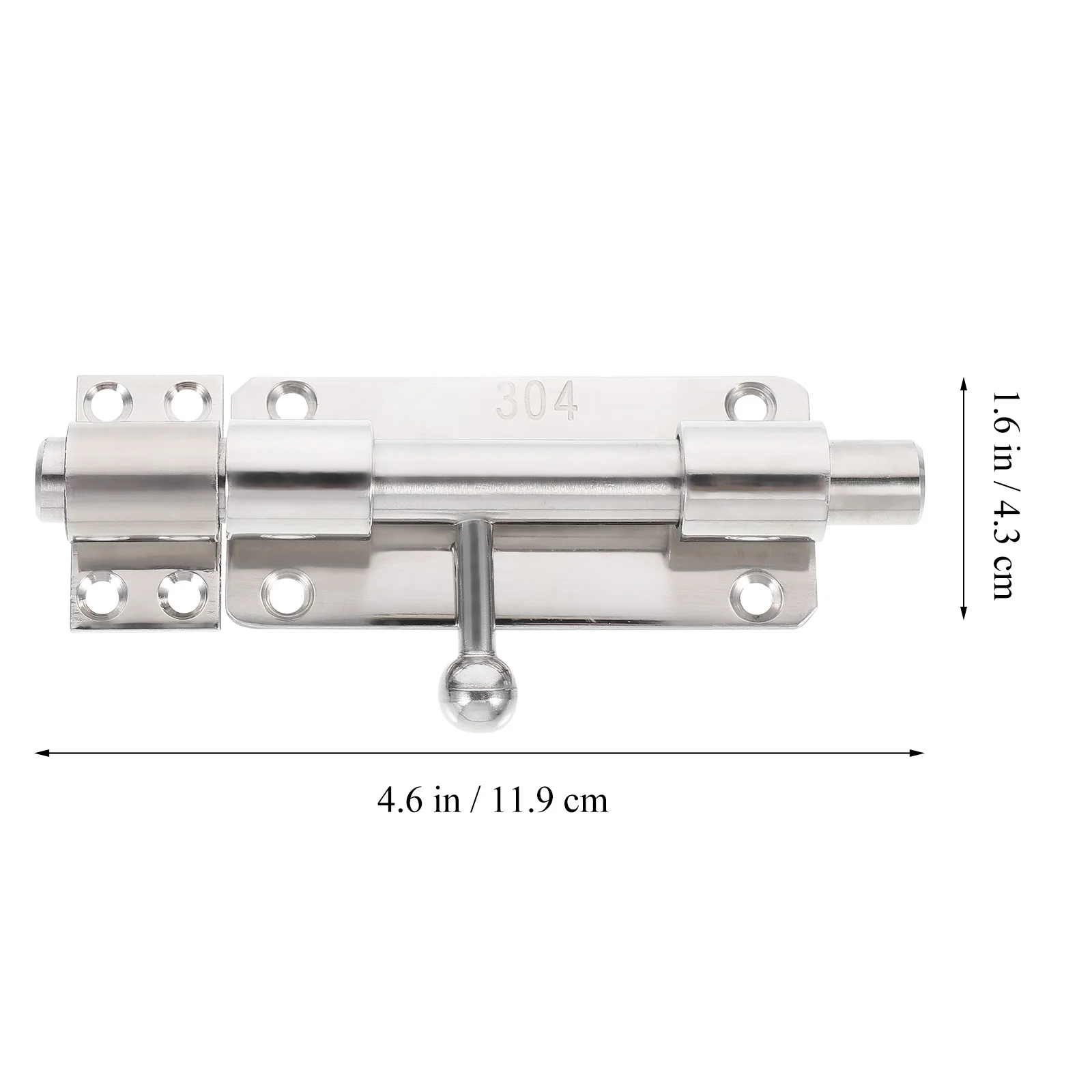 1Pcs Safety Door Lock Thickened Stainless Steel Durable Latch for Home Bedroom Bathroom Privacy Safety Door Latch 
1Pcs Safety Door Lock Thickened Stainless Steel Durable Latch for Home Bedroom Bathroom Privacy Safety Door Latch