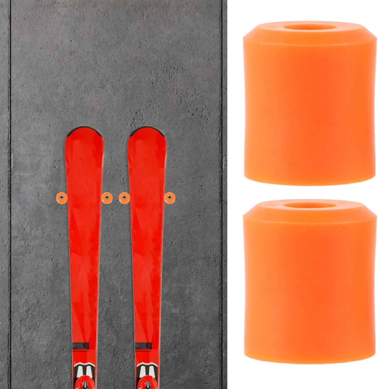 2Pcs Snowboard Wall Mount Rubber Material Vertical Ski Hanger Wall Rack Compact Design for Home Ski Resort Snowboard Storage
2Pcs Snowboard Wall Mount Rubber Material Vertical Ski Hanger Wall Rack Compact Design for Home Ski Resort Snowboard Storage