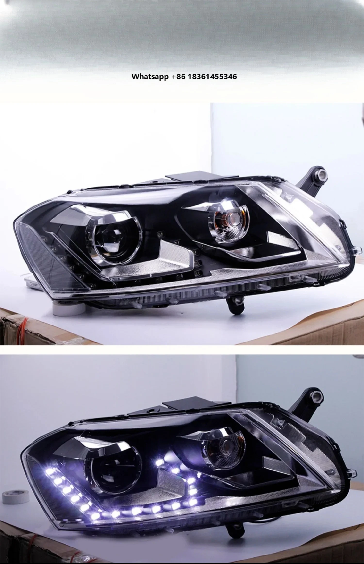 Pair of Car Headlight assembly For vw passat b7 led DRL daytime running light turn signal head lamp
Pair of Car Headlight assembly For vw passat b7 led DRL daytime running light turn signal head lamp