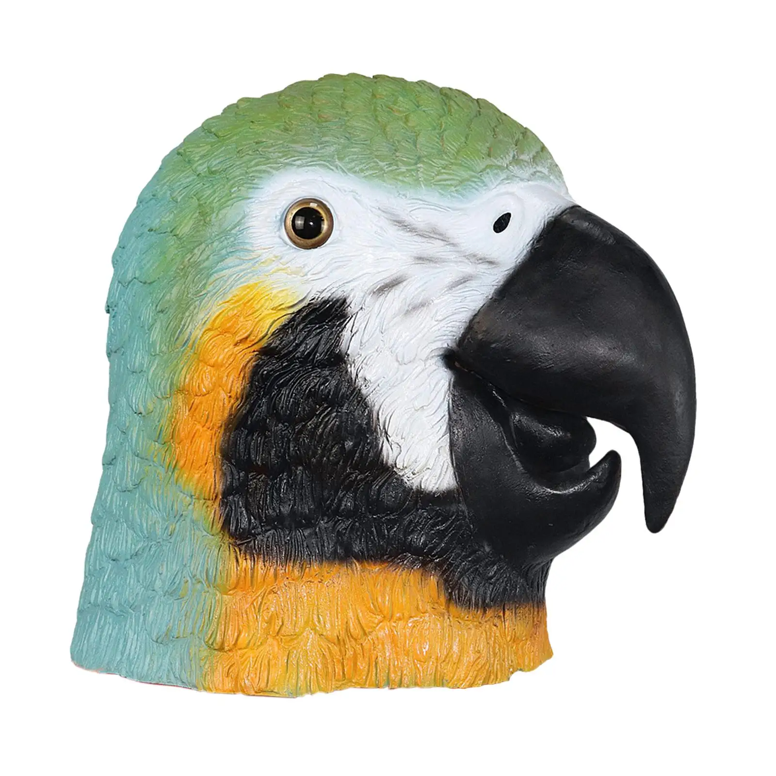 Parrot Headmask Latex Fun Head Mask Cosplay Accessory Decoration Headgear Masquerade Mask for Photo Prop Stage Performance
Parrot Headmask Latex Fun Head Mask Cosplay Accessory Decoration Headgear Masquerade Mask for Photo Prop Stage Performance