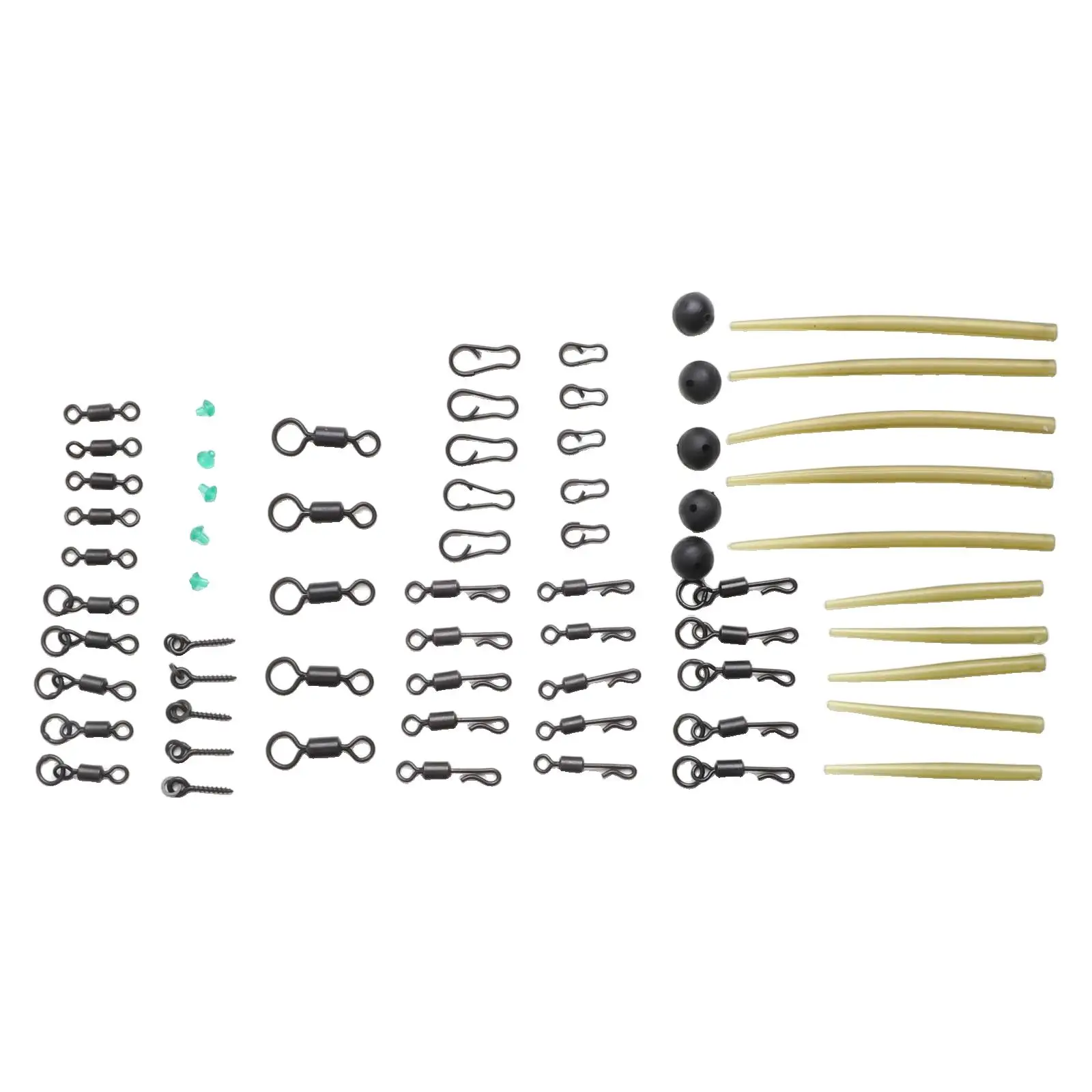 Comprehensive Fishing Tackle Set 301PCS for Carp Fishing Includes Hooks Swivels Clips Designed for Streamlined Setup
Comprehensive Fishing Tackle Set 301PCS for Carp Fishing Includes Hooks Swivels Clips Designed for Streamlined Setup