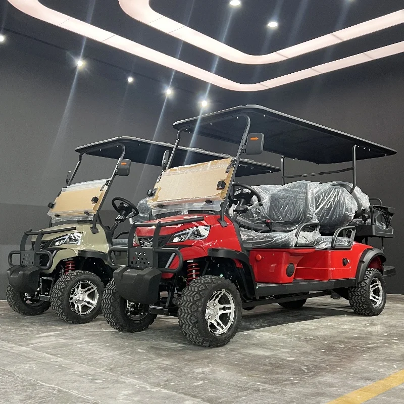 Club Golf Cart Lifted 4 Passenger Golf Cart With Big Storage Seats Outdoor 2+2 Seat 48V Electric Golf Cart
Club Golf Cart Lifted 4 Passenger Golf Cart With Big Storage Seats Outdoor 2+2 Seat 48V Electric Golf Cart