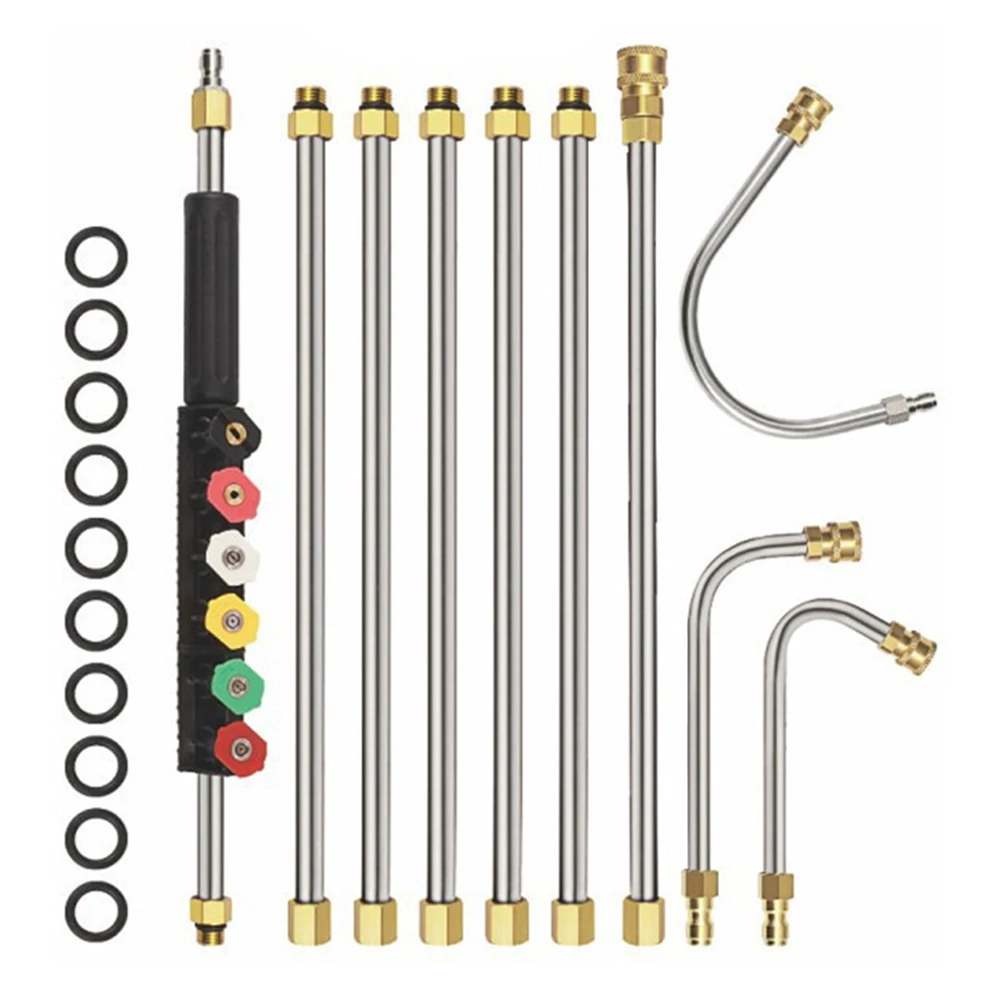 Car Cleaning Equipment Interchangeable Nozzles High Pressure Washer Wand Comprehensive Cleaning Set Quick Connect Adapter
Car Cleaning Equipment Interchangeable Nozzles High Pressure Washer Wand Comprehensive Cleaning Set Quick Connect Adapter