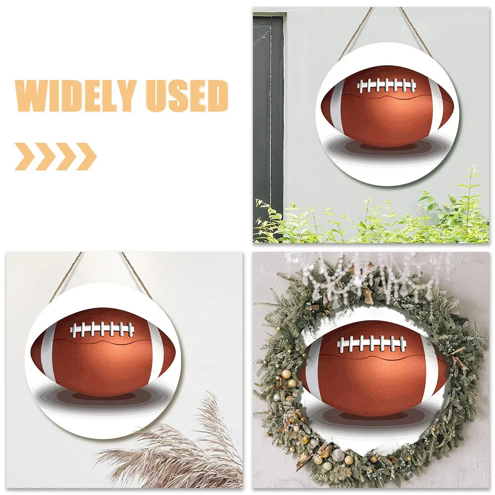 Wood Sports Ball Wall Hanging Sign Pendant Sports Ball Shaped Decor for Kitchen Bedroom Bathroom Living Room Stylish Wall
Wood Sports Ball Wall Hanging Sign Pendant Sports Ball Shaped Decor for Kitchen Bedroom Bathroom Living Room Stylish Wall