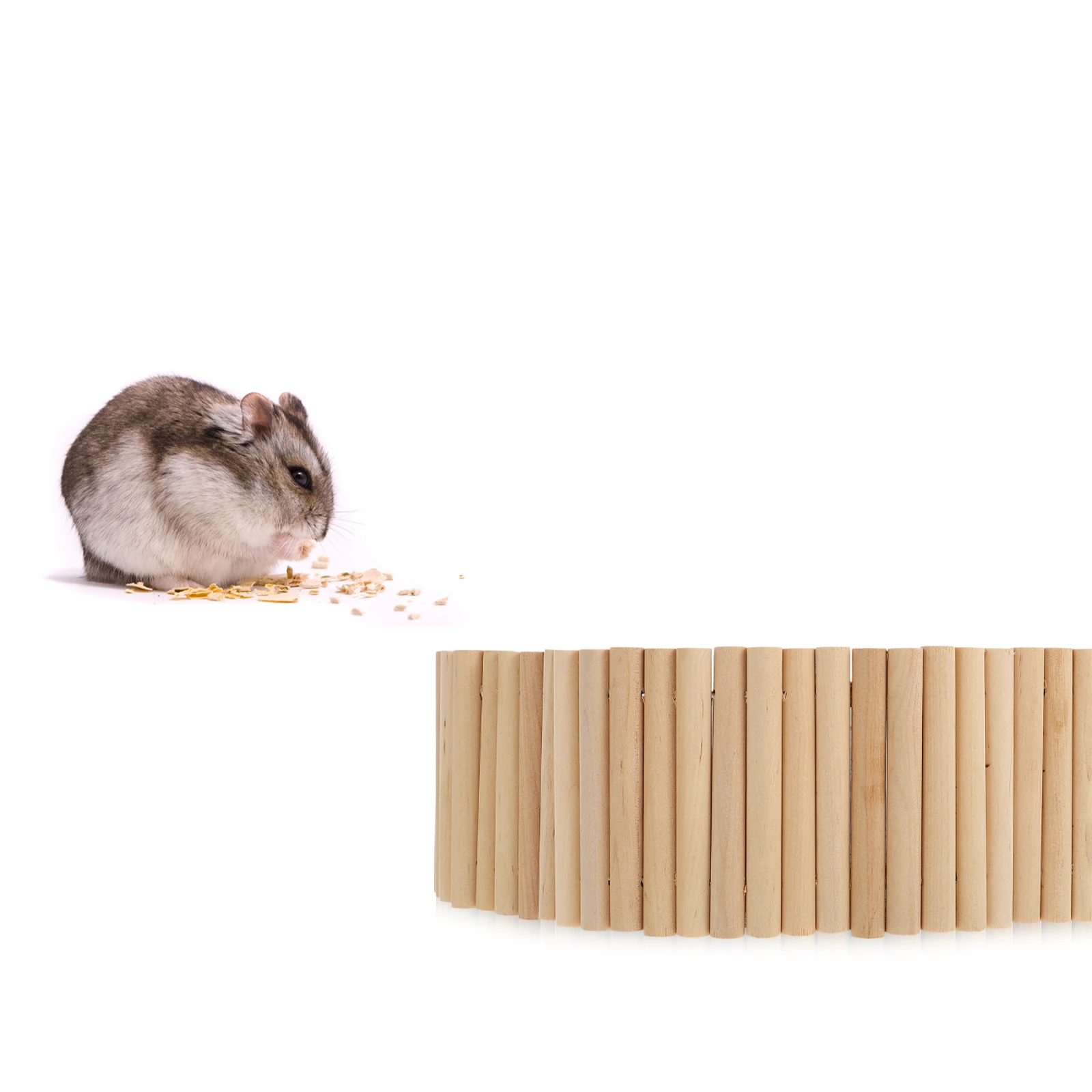 2pcs Hamster Ladder Fence Wooden Climbing Toy for Small Pets Rat Squirrel Guinea Pig Natural Safe Chewable House Gift
2pcs Hamster Ladder Fence Wooden Climbing Toy for Small Pets Rat Squirrel Guinea Pig Natural Safe Chewable House Gift