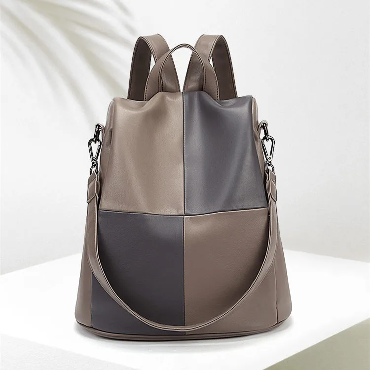 Multi Functional Anti-theft Women Backpack Fashion Color Blocking Teenager Students School Book Bags Female Travel Shoulder Bag
Multi Functional Anti-theft Women Backpack Fashion Color Blocking Teenager Students School Book Bags Female Travel Shoulder Bag
