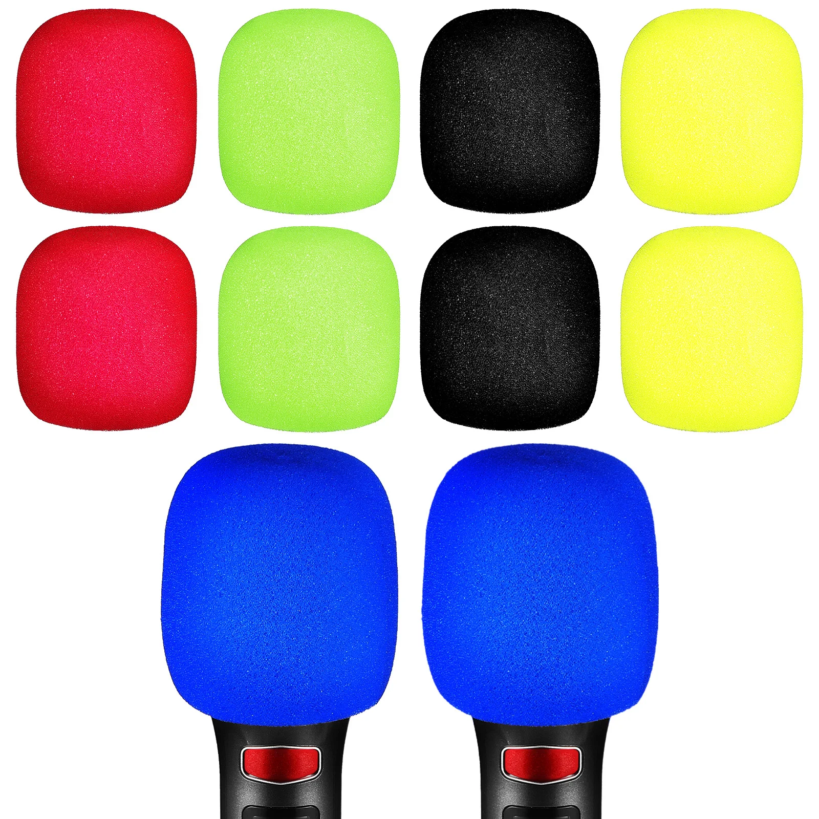 10 Pcs Cover 38mm Thickened Sponge Protective Dustproof Windproof Live Microphone Protector Streaming Mic Accessories
10 Pcs Cover 38mm Thickened Sponge Protective Dustproof Windproof Live Microphone Protector Streaming Mic Accessories