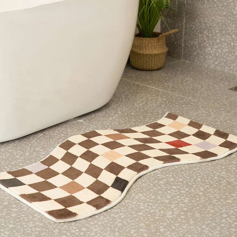 Retro Checkerboard Living Room Decorative Carpet, Modern Minimalist Bedroom Bedside Soft Rug, Light Luxury Cloakroom, Non-Slip
Retro Checkerboard Living Room Decorative Carpet, Modern Minimalist Bedroom Bedside Soft Rug, Light Luxury Cloakroom, Non-Slip