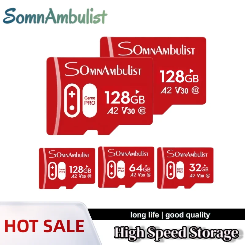 SomnAmbuList Micro tf SD Card High Speed Class 10 Real Capacity Mini SD Memory Card 32GB 64GB TF Card for Smartphone
SomnAmbuList Micro tf SD Card High Speed Class 10 Real Capacity Mini SD Memory Card 32GB 64GB TF Card for Smartphone