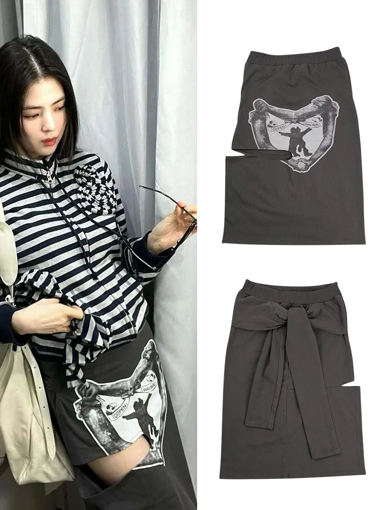 High Waist Hollow out Heart Print f Skirt Women's Midi Skirt Korean Sle Cotton A-Line Skirt Summer Season
High Waist Hollow out Heart Print f Skirt Women's Midi Skirt Korean Sle Cotton A-Line Skirt Summer Season
