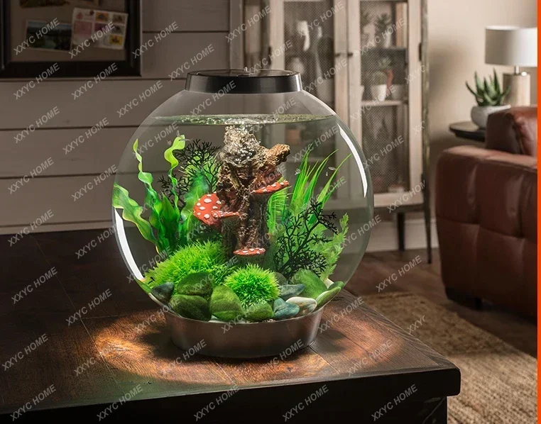 Aquarium Creative Ecological Desktop Mini Small Fish Tank Acrylic Ball Living Room Small Fish Tank
Aquarium Creative Ecological Desktop Mini Small Fish Tank Acrylic Ball Living Room Small Fish Tank