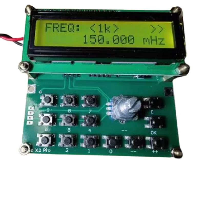 ADF4351, источник сигнала VFO, генератор сигналов с переменной частотой от 35 МГц до 4000 МГц, цифровой ЖК-дисплей, постоянный ток 4,5-5,5 В
ADF4351, источник сигнала VFO, генератор сигналов с переменной частотой от 35 МГц до 4000 МГц, цифровой ЖК-дисплей, постоянный ток 4,5-5,5 В