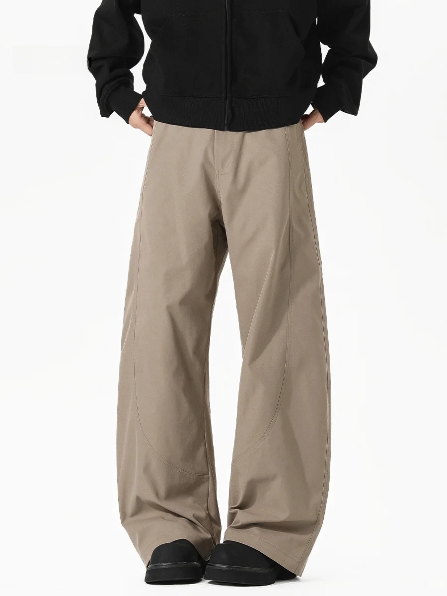 Мужские повседневные брюки в американском ретро-стиле, прямые, свободные, с высокой талией, цвета хаки, рабочие, из полиэстера, с прямыми штанинами
Мужские повседневные брюки в американском ретро-стиле, прямые, свободные, с высокой талией, цвета хаки, рабочие, из полиэстера, с прямыми штанинами