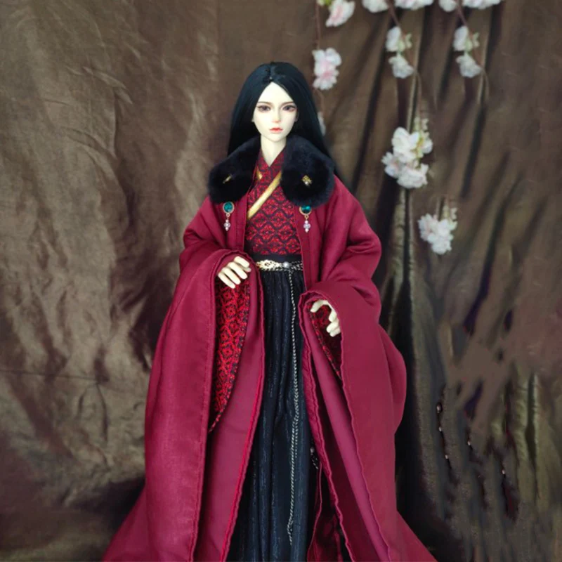 1/4 1/3 Ancient Costume BJD Clothes Samurai Outfit Hanfu Robe Dress for BJD/SD MSD SD13 ID72 80cm Uncle Doll Accessories C0660
1/4 1/3 Ancient Costume BJD Clothes Samurai Outfit Hanfu Robe Dress for BJD/SD MSD SD13 ID72 80cm Uncle Doll Accessories C0660