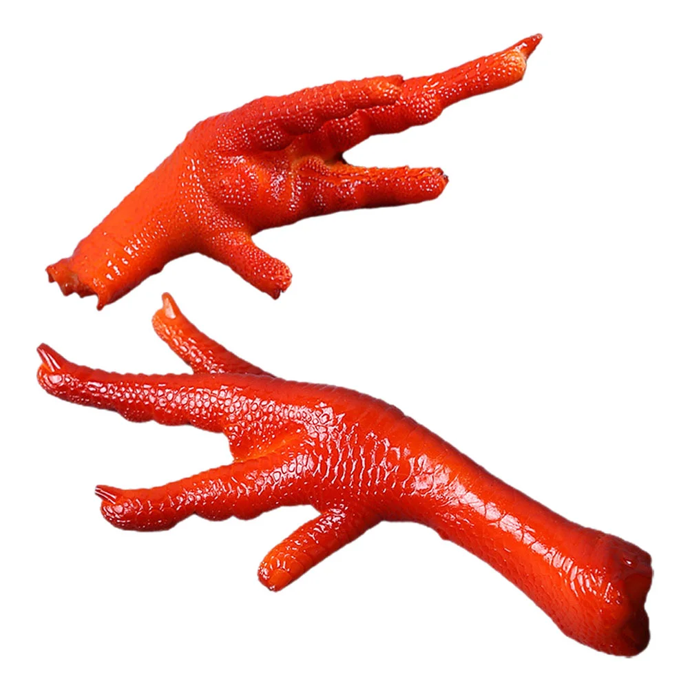 Simulated Chicken Feet Model Realistic Artificial Food Kitchen Decor And Accessories Fake Novelty Simulation Showcase Shape
Simulated Chicken Feet Model Realistic Artificial Food Kitchen Decor And Accessories Fake Novelty Simulation Showcase Shape