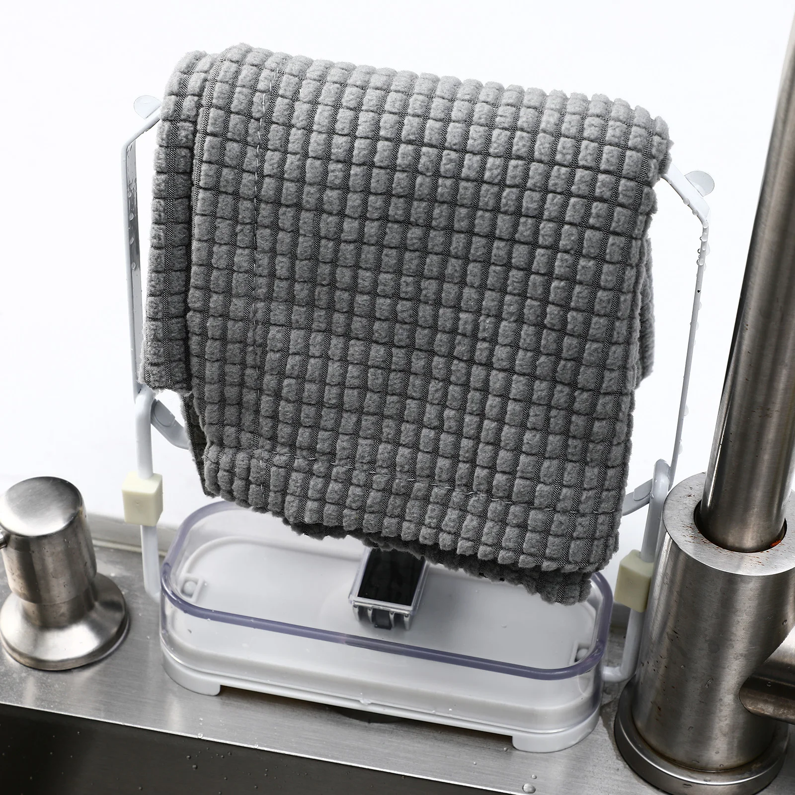 Sink Filter Basket Strainer Mesh Bag Holder Kitchen Drain Food Catcher Suction Cup Easy Installation Long Use Sturdy ABS Simple
Sink Filter Basket Strainer Mesh Bag Holder Kitchen Drain Food Catcher Suction Cup Easy Installation Long Use Sturdy ABS Simple