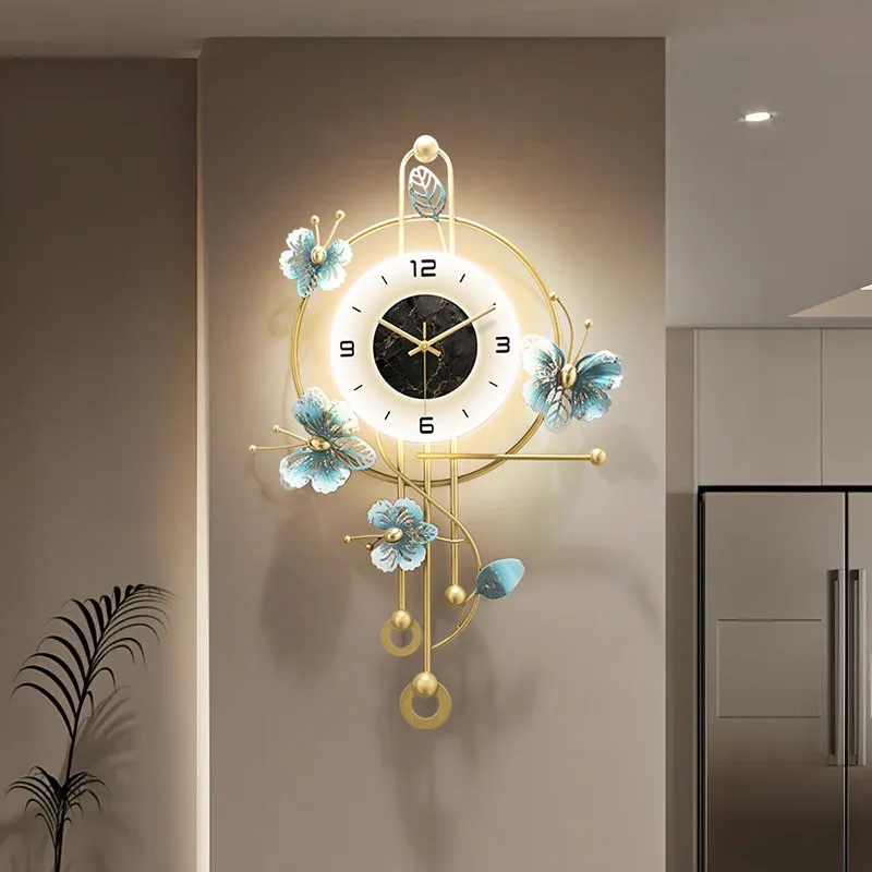 Living Room Luxury Classic Minimalist Wall Clock Bedroom Unique Nordic Aesthetic Wall Clock Modern Art Design Home Decoration
Living Room Luxury Classic Minimalist Wall Clock Bedroom Unique Nordic Aesthetic Wall Clock Modern Art Design Home Decoration