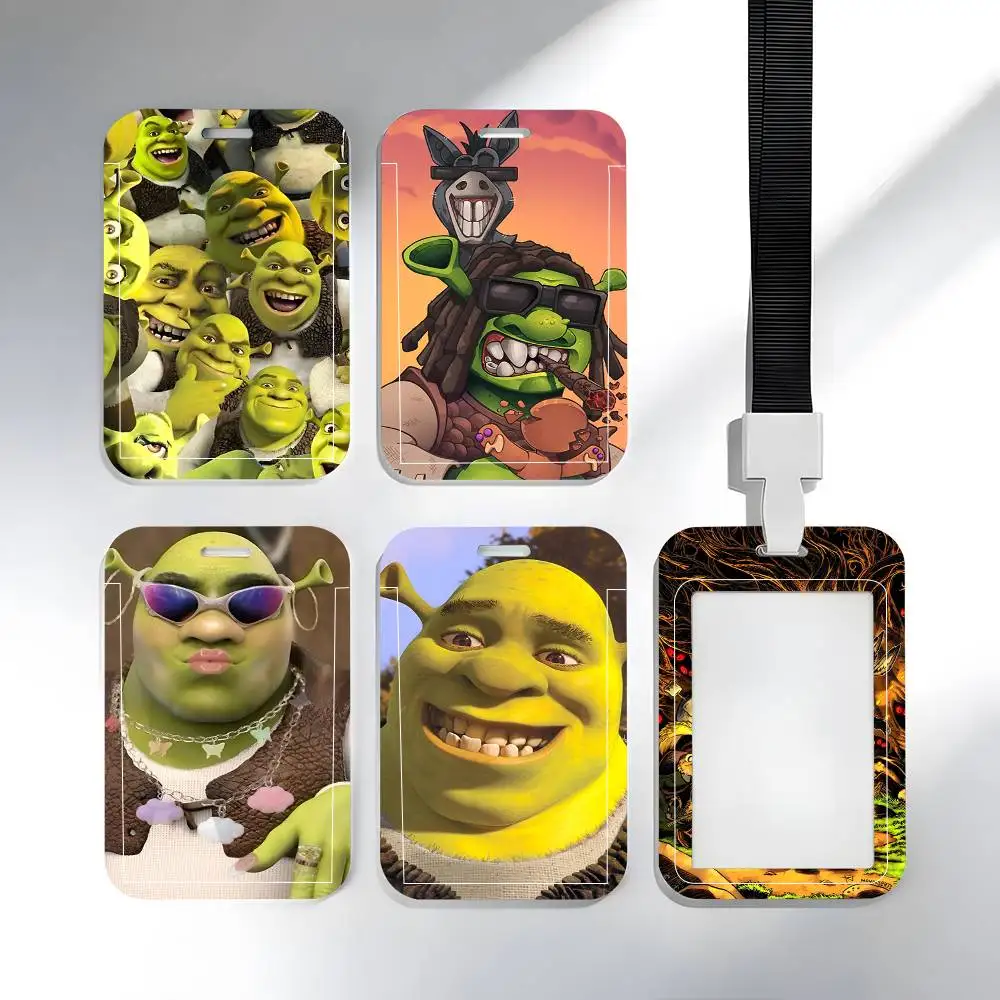 Мультяшные держатели для карт S-Shreks, держатели для студенческих удостоверений, держатели для карт на шею, аксессуары для контроля доступа, подарки
Мультяшные держатели для карт S-Shreks, держатели для студенческих удостоверений, держатели для карт на шею, аксессуары для контроля доступа, подарки