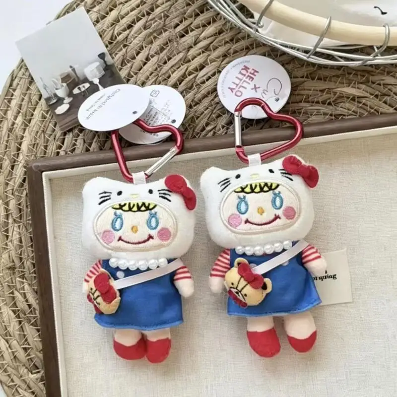 Kawaii Cartoon Curly Haired Hello Kitty Plush Toys Keychain Creative Peripheral Backpack Pendant Friend Holiday Gift Decoration
Kawaii Cartoon Curly Haired Hello Kitty Plush Toys Keychain Creative Peripheral Backpack Pendant Friend Holiday Gift Decoration