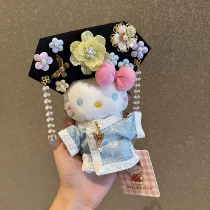 Kawaii Hello Kitty Sanrio Students Cute Cartoon Plush Dolls Hang Adorn Children Keychain Bag Decor Doll Christmas Gifts for Kids
Kawaii Hello Kitty Sanrio Students Cute Cartoon Plush Dolls Hang Adorn Children Keychain Bag Decor Doll Christmas Gifts for Kids