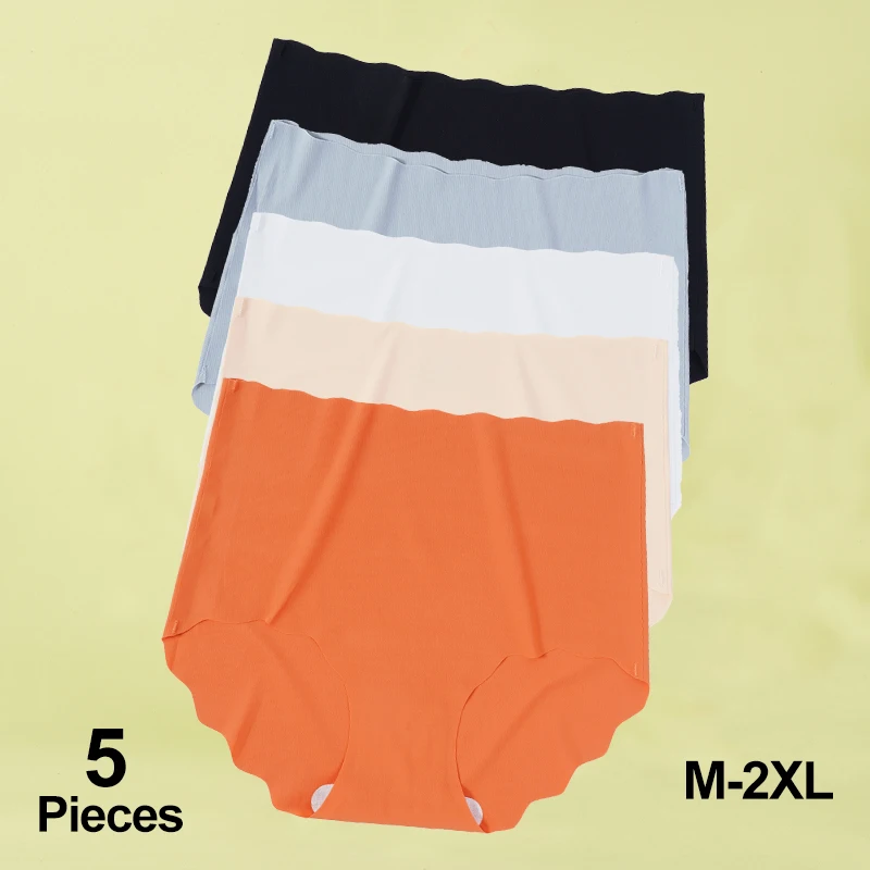 5Pcs/Set Seamless Briefs Sexy Panties for Women High Waist Comfortable Panty Female Underpants Woman Lingerie Plus Size M-2XL
5Pcs/Set Seamless Briefs Sexy Panties for Women High Waist Comfortable Panty Female Underpants Woman Lingerie Plus Size M-2XL