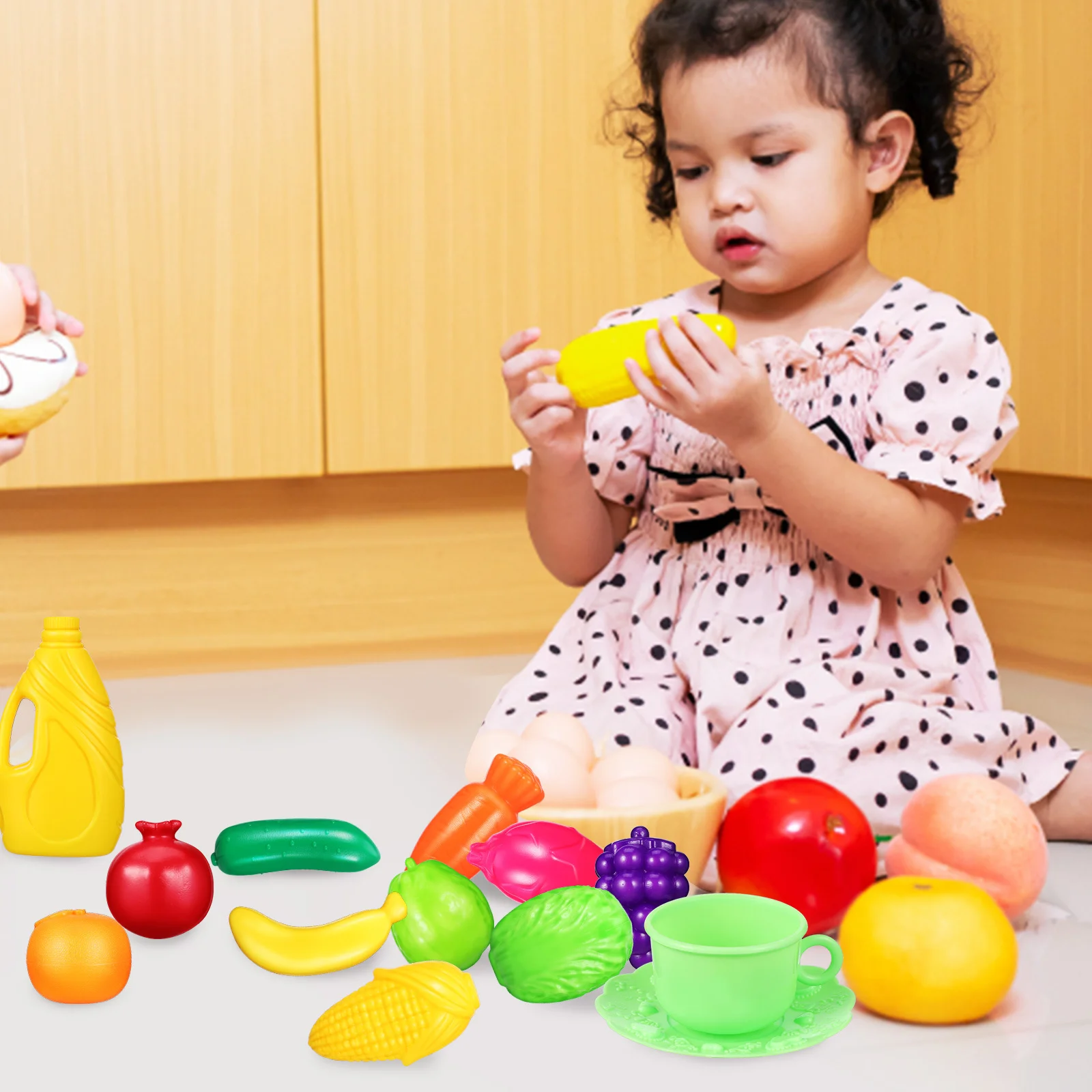 1Set Kids Sink Realistic Rotating Faucet Safe for Play Rich Accessories Easy to Use Compact Portable Toddler Kids Sink
1Set Kids Sink Realistic Rotating Faucet Safe for Play Rich Accessories Easy to Use Compact Portable Toddler Kids Sink