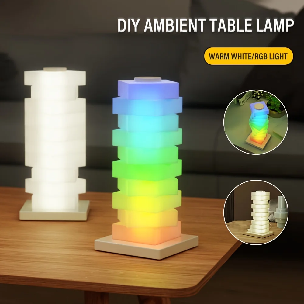 RGB DIYAtmosphere Light светодиодный ночник с беспроводным зарядным устройством креативный сенсорный переключатель настольная лампа для дома прикроватное украшение подарок
RGB DIYAtmosphere Light светодиодный ночник с беспроводным зарядным устройством креативный сенсорный переключатель настольная лампа для дома прикроватное украшение подарок