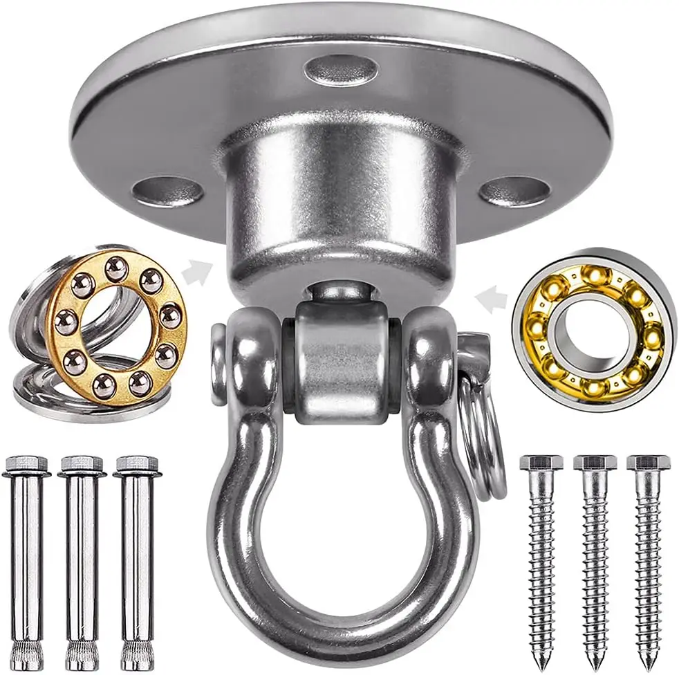 Heavy Duty Swing Hangers - Swing Set Brackets & Anchors, Hammo & Punching Bag Hardware Kit
Heavy Duty Swing Hangers - Swing Set Brackets & Anchors, Hammo & Punching Bag Hardware Kit