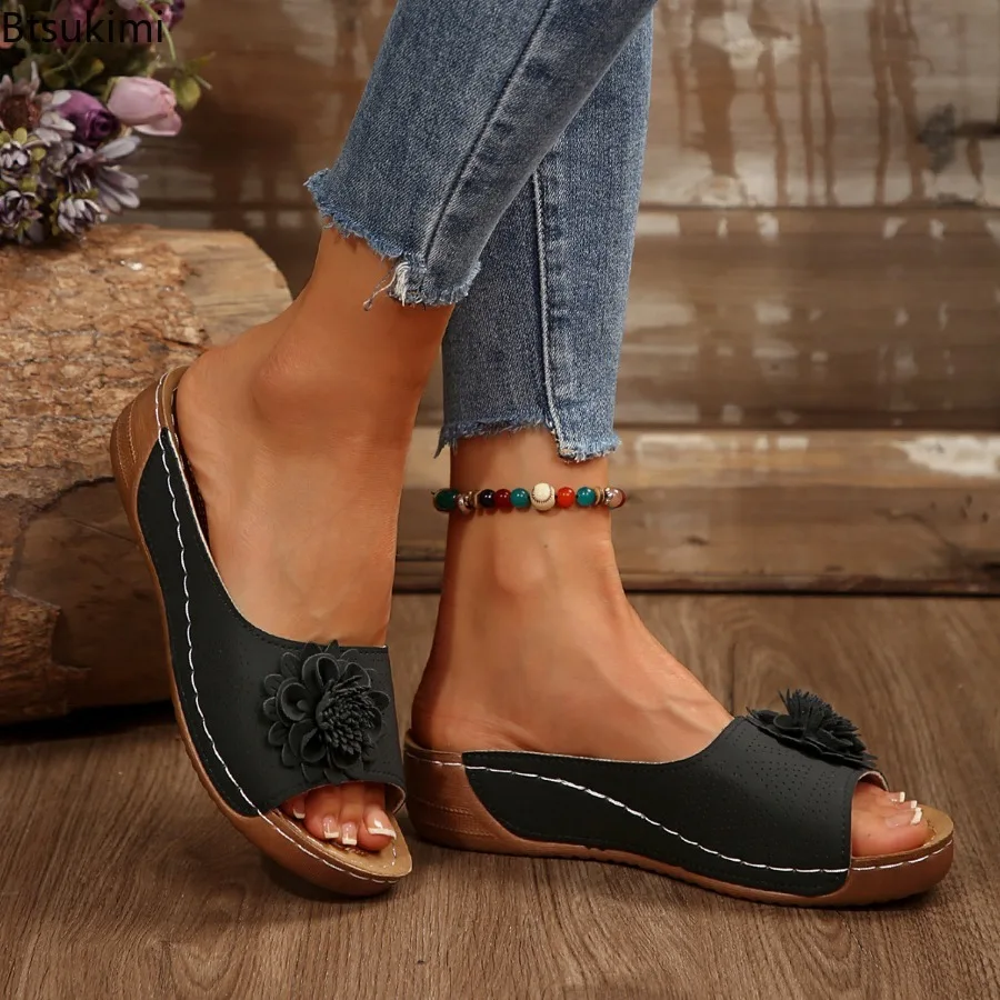 Summer Sandals Women Shoes Non-Slip Walking Shoes Slip on Shoes Woman Wedge Women's Sandals Party Slippers Woman Female Footwear
Summer Sandals Women Shoes Non-Slip Walking Shoes Slip on Shoes Woman Wedge Women's Sandals Party Slippers Woman Female Footwear