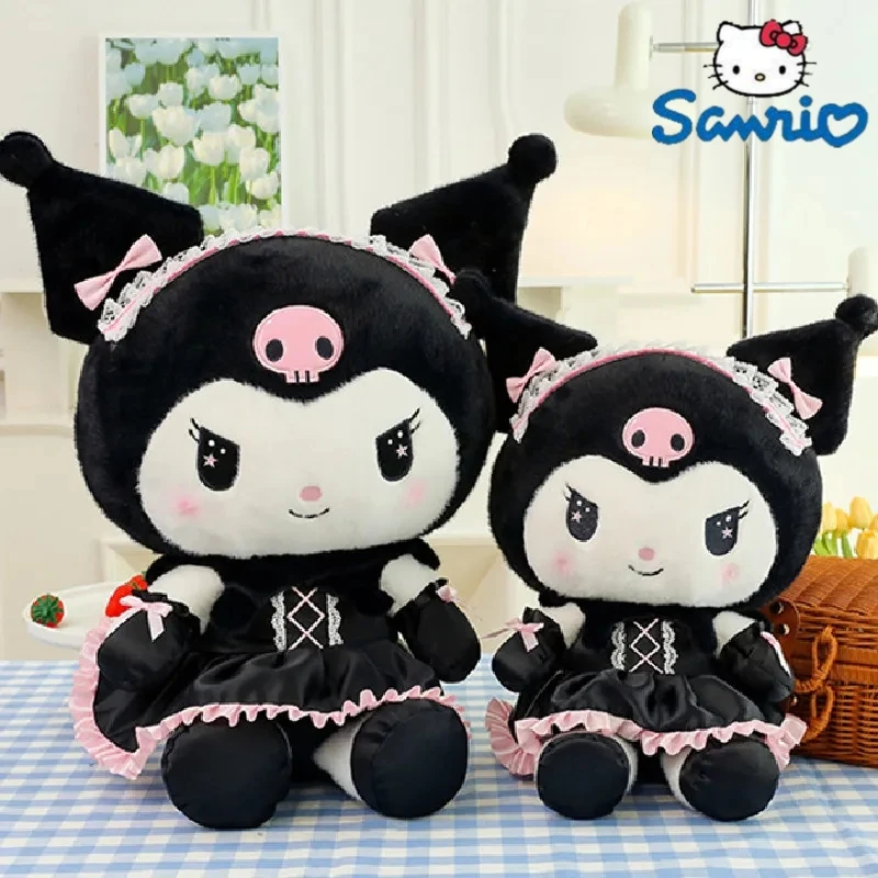 Sanrio Kawaii Dark Kuromi плюшевая игрушечная Подушка Аниме мультфильм мягкие куклы Лолита платье креативный сюрприз декор комнаты подарок
Sanrio Kawaii Dark Kuromi плюшевая игрушечная Подушка Аниме мультфильм мягкие куклы Лолита платье креативный сюрприз декор комнаты подарок
