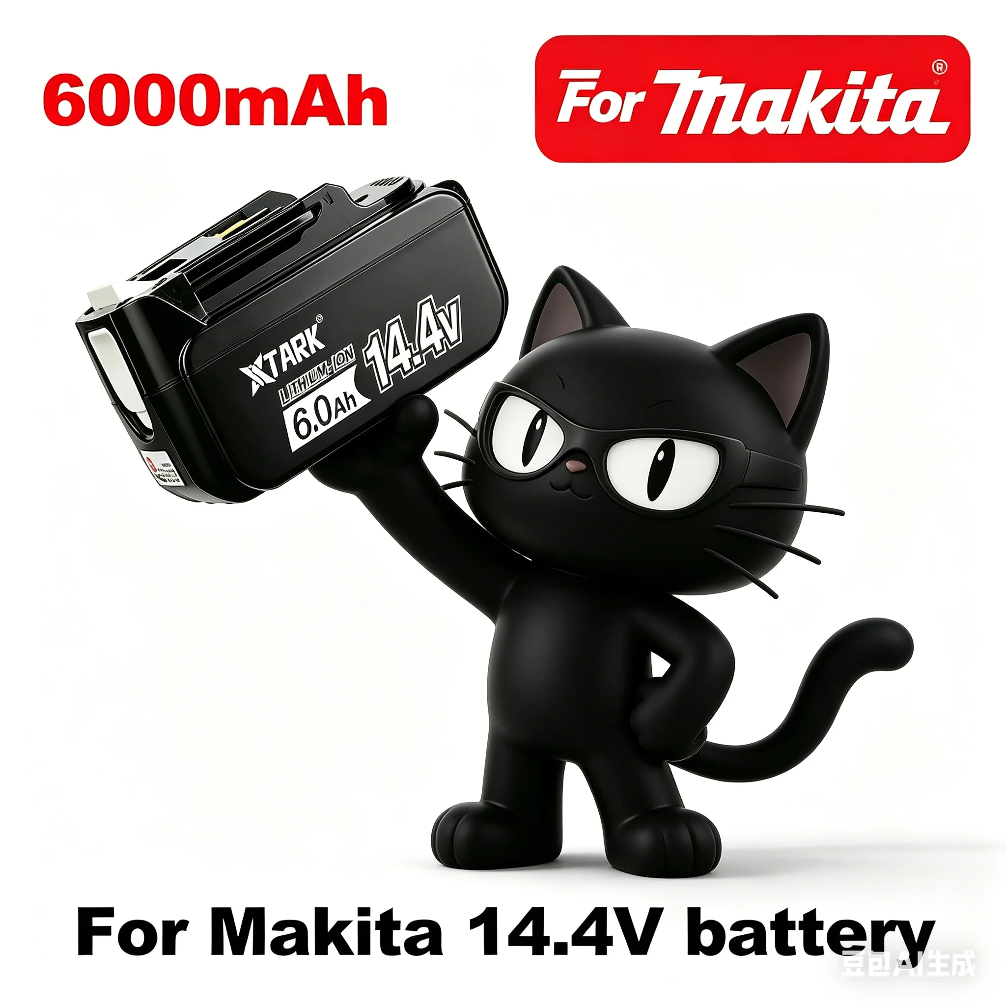 New 14.4V Original for Makita Power Tools 6.0Ah BL1460 BL1430 1415 194066-1,6.0Ah Rechargeable Li-ion Makita Batteries
New 14.4V Original for Makita Power Tools 6.0Ah BL1460 BL1430 1415 194066-1,6.0Ah Rechargeable Li-ion Makita Batteries