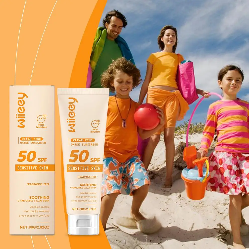 80g Children Sunscreen Refreshing Oil Free Sun Protector Mild Resistance Non-irritating Body Anti-Oxidation Outdoor UV Crea U1U5
80g Children Sunscreen Refreshing Oil Free Sun Protector Mild Resistance Non-irritating Body Anti-Oxidation Outdoor UV Crea U1U5